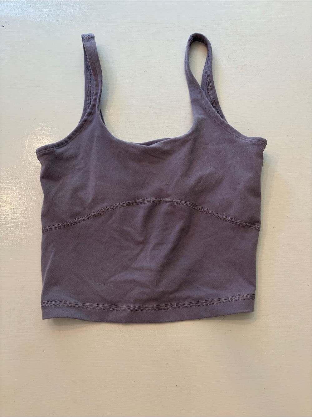 TNA Mauve Tank Bralette - Soft Scoop Crop